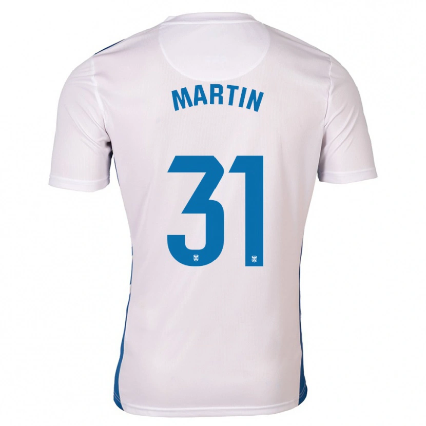 Danxen Herren Guille Martin #31 Weiß Blau Heimtrikot Trikot 2025/26 T-Shirt