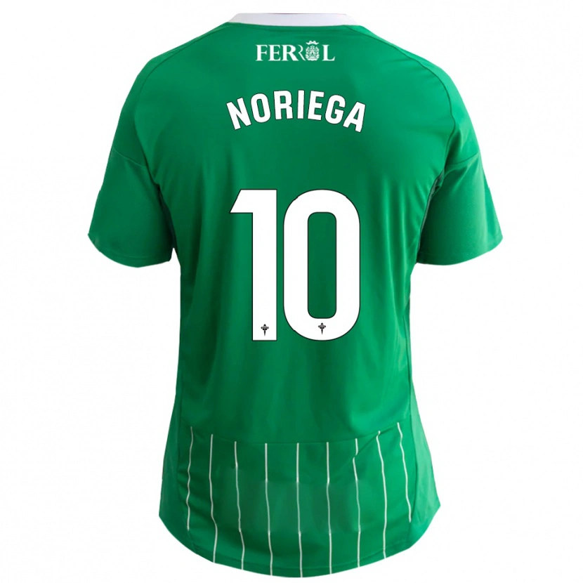 Danxen Herren Jairo Noriega #10 Grün Weiß Heimtrikot Trikot 2025/26 T-Shirt