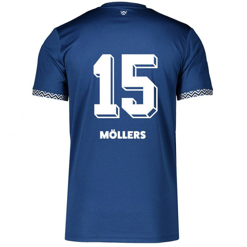 Danxen Herren Niklas Möllers #15 Marineblau Weiß Heimtrikot Trikot 2025/26 T-Shirt