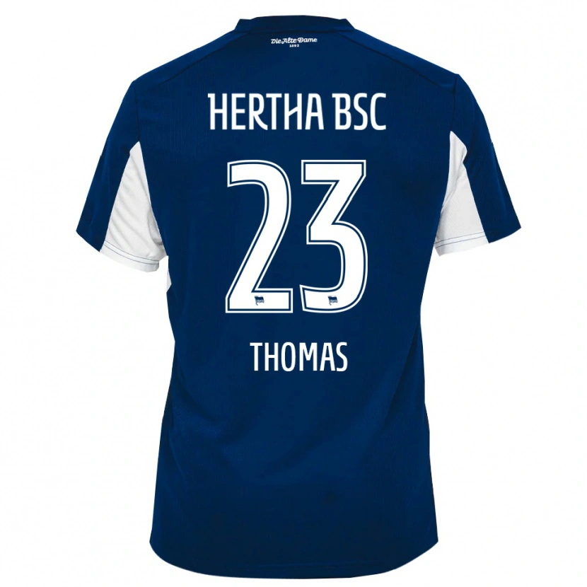 Danxen Herren Aaliyah Thomas #23 Weiß Blau Heimtrikot Trikot 2025/26 T-Shirt