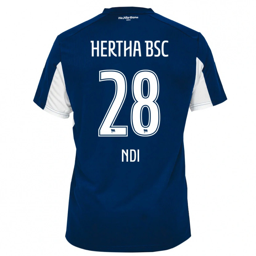 Danxen Herren Jelani Ndi #28 Weiß Blau Heimtrikot Trikot 2025/26 T-Shirt