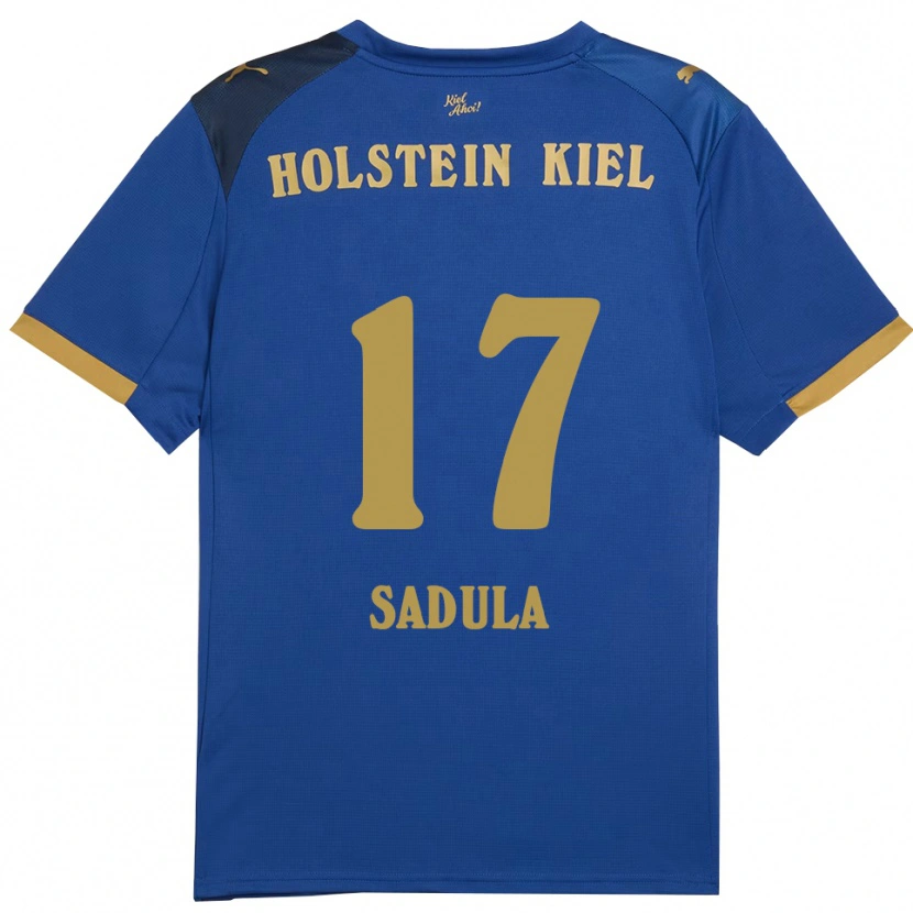 Danxen Herren Orhun Sadula #17 Blau Gold Heimtrikot Trikot 2025/26 T-Shirt