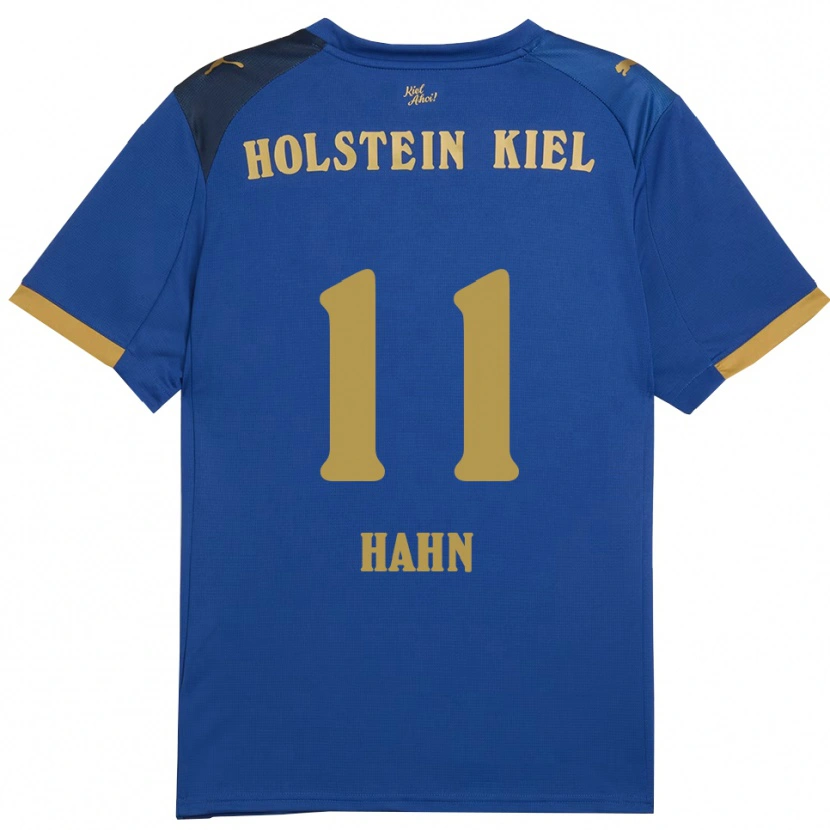 Danxen Herren Kevin Hahn #11 Blau Gold Heimtrikot Trikot 2025/26 T-Shirt