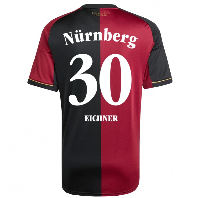 Danxen Herren Benjamin Eichner #30 Burgunder Schwarz Heimtrikot Trikot 2025/26 T-Shirt