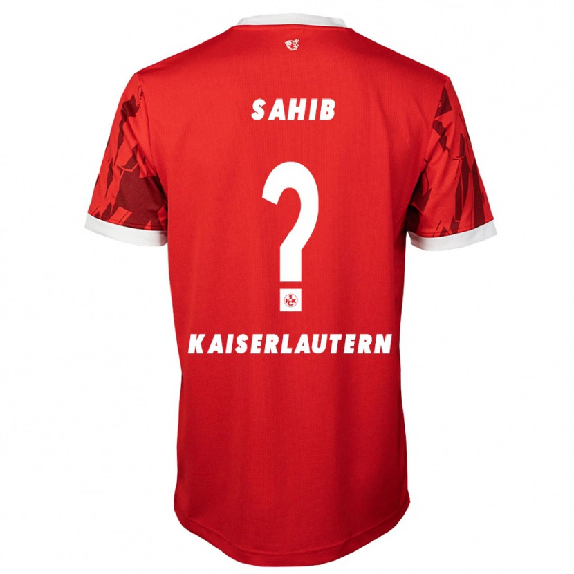 Danxen Herren Yanis Sahib #0 Rot Weiß Heimtrikot Trikot 2025/26 T-Shirt