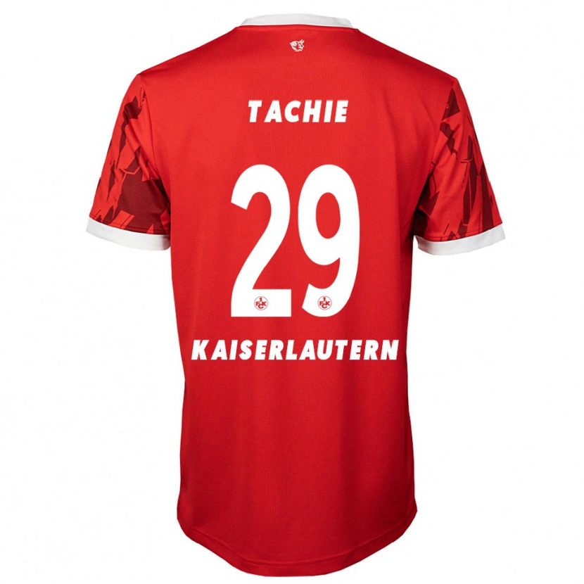 Danxen Herren Richmond Tachie #29 Rot Weiß Heimtrikot Trikot 2025/26 T-Shirt