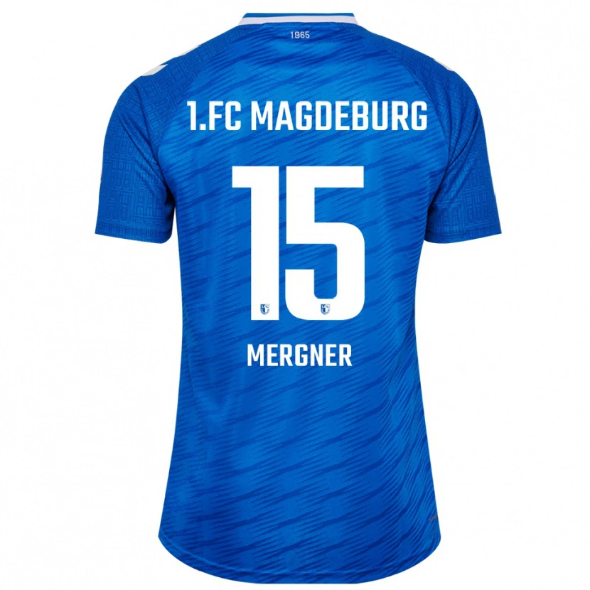 Danxen Herren Leon Mergner #15 Blau Weiß Heimtrikot Trikot 2025/26 T-Shirt