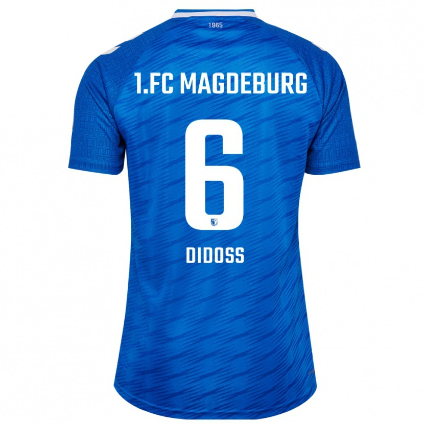 Danxen Herren Fadi Didoss #6 Blau Weiß Heimtrikot Trikot 2025/26 T-Shirt