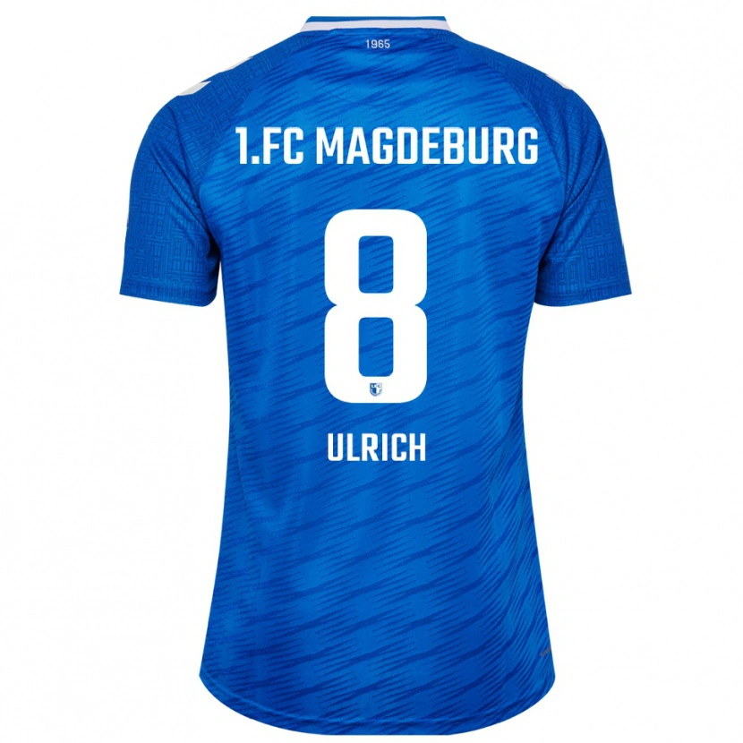 Danxen Herren Laurin Ulrich #8 Blau Weiß Heimtrikot Trikot 2025/26 T-Shirt