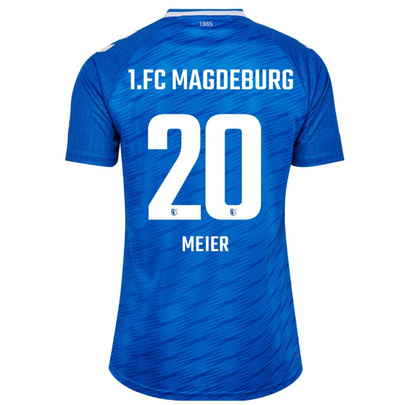 Danxen Herren Nick Meier #20 Blau Weiß Heimtrikot Trikot 2025/26 T-Shirt