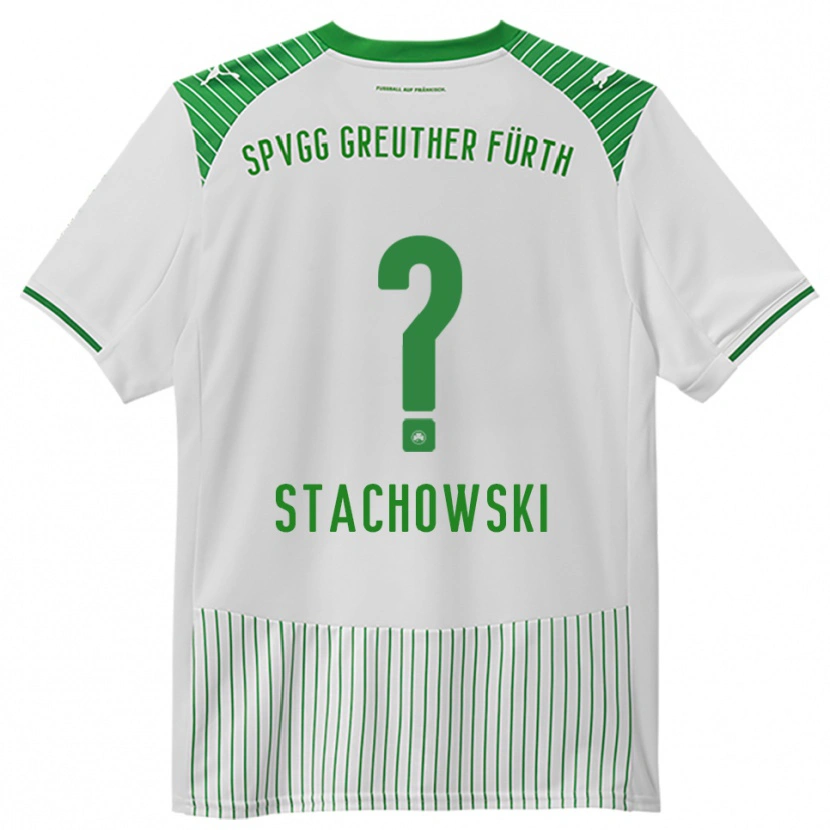 Danxen Herren Lara Stachowski #0 Weiß Grün Heimtrikot Trikot 2025/26 T-Shirt