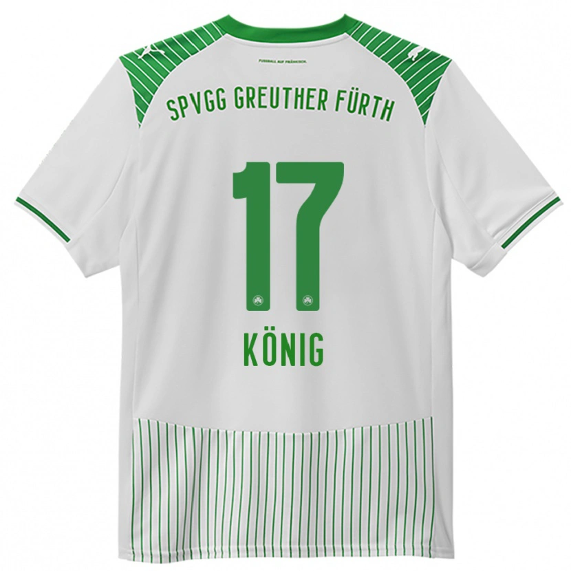 Danxen Herren Noah König #17 Weiß Grün Heimtrikot Trikot 2025/26 T-Shirt