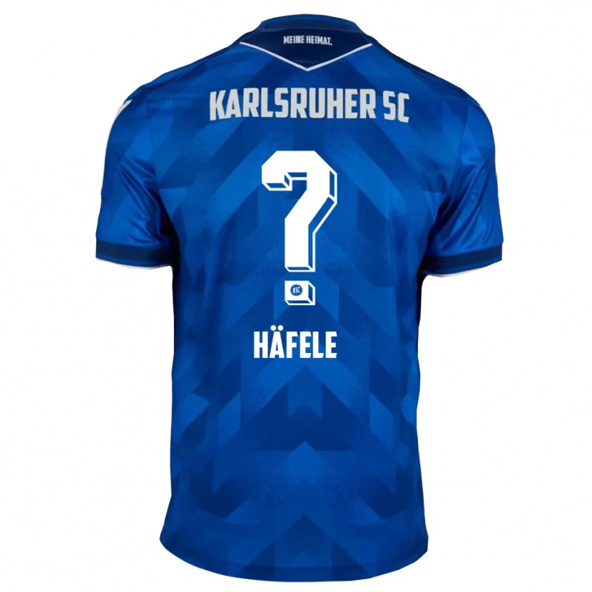 Danxen Herren Selina Häfele #0 Blau Weiß Heimtrikot Trikot 2025/26 T-Shirt