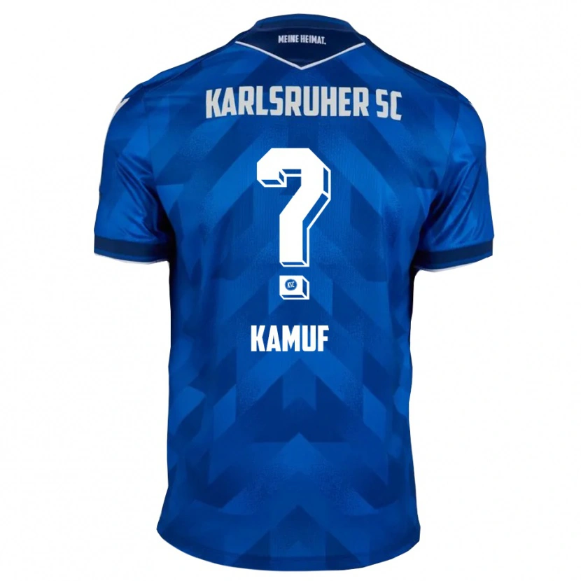Danxen Herren Lea Kamuf #0 Blau Weiß Heimtrikot Trikot 2025/26 T-Shirt