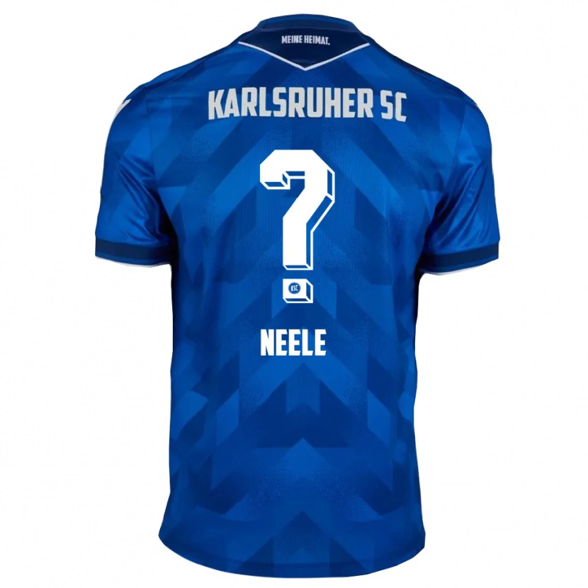 Danxen Herren Neele Beck #0 Blau Weiß Heimtrikot Trikot 2025/26 T-Shirt