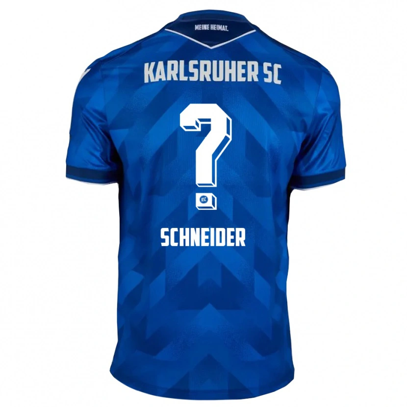 Danxen Herren Nadja Schneider #0 Blau Weiß Heimtrikot Trikot 2025/26 T-Shirt