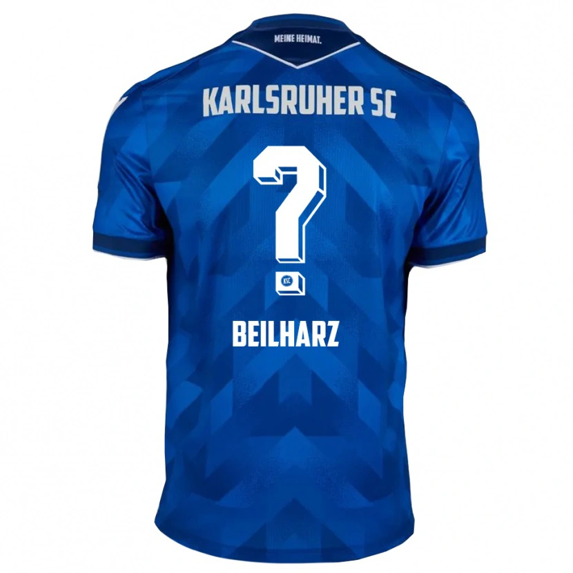 Danxen Herren Charlotte Beilharz #0 Blau Weiß Heimtrikot Trikot 2025/26 T-Shirt