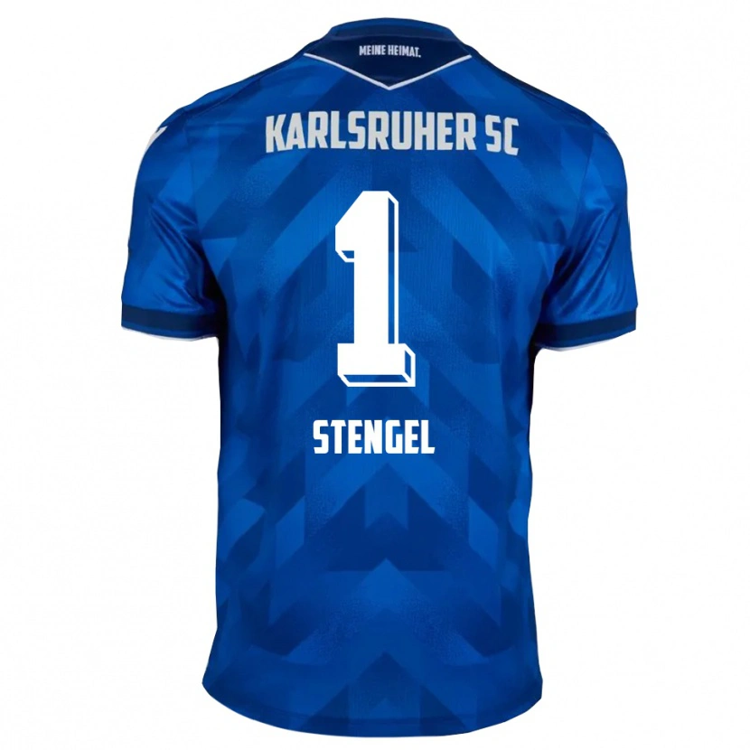 Danxen Herren Konstantin Stengel #1 Blau Weiß Heimtrikot Trikot 2025/26 T-Shirt