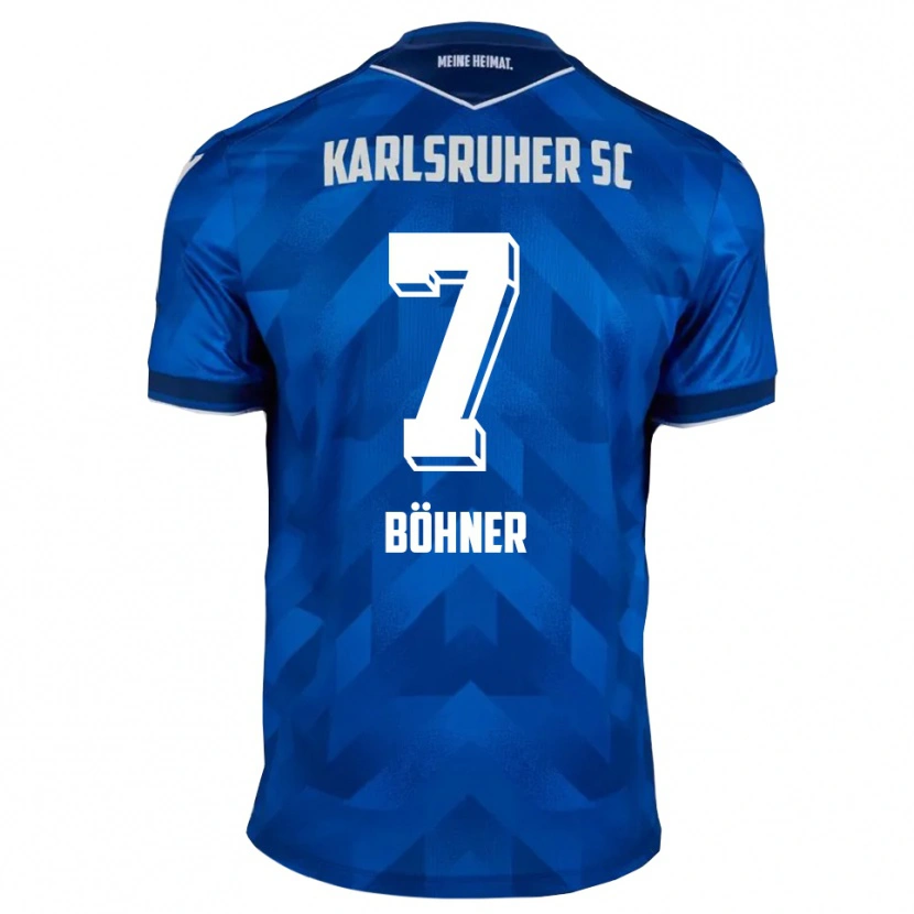 Danxen Herren Alexander Böhner #7 Blau Weiß Heimtrikot Trikot 2025/26 T-Shirt