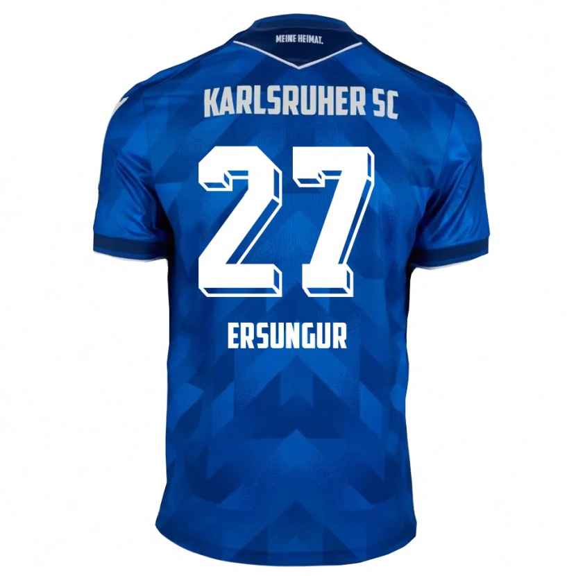 Danxen Herren Ali-Eren Ersungur #27 Blau Weiß Heimtrikot Trikot 2025/26 T-Shirt