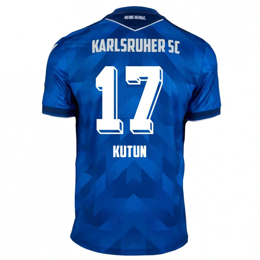 Danxen Herren Yusuf Kutun #17 Blau Weiß Heimtrikot Trikot 2025/26 T-Shirt