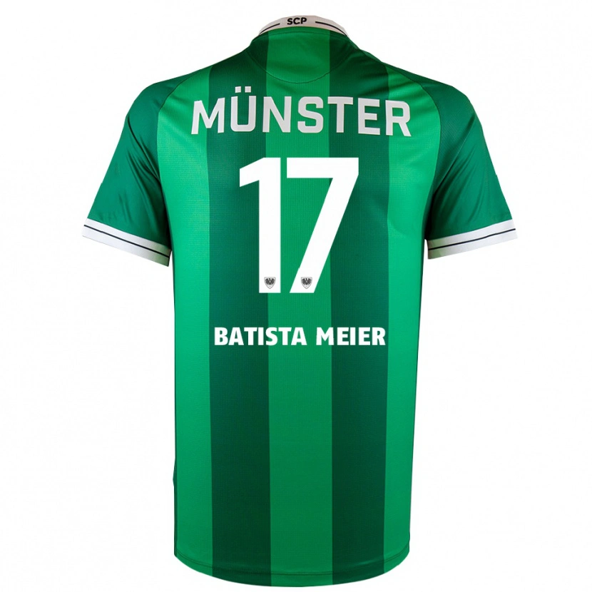 Danxen Herren Oliver Batista Meier #17 Grün Weiß Heimtrikot Trikot 2025/26 T-Shirt