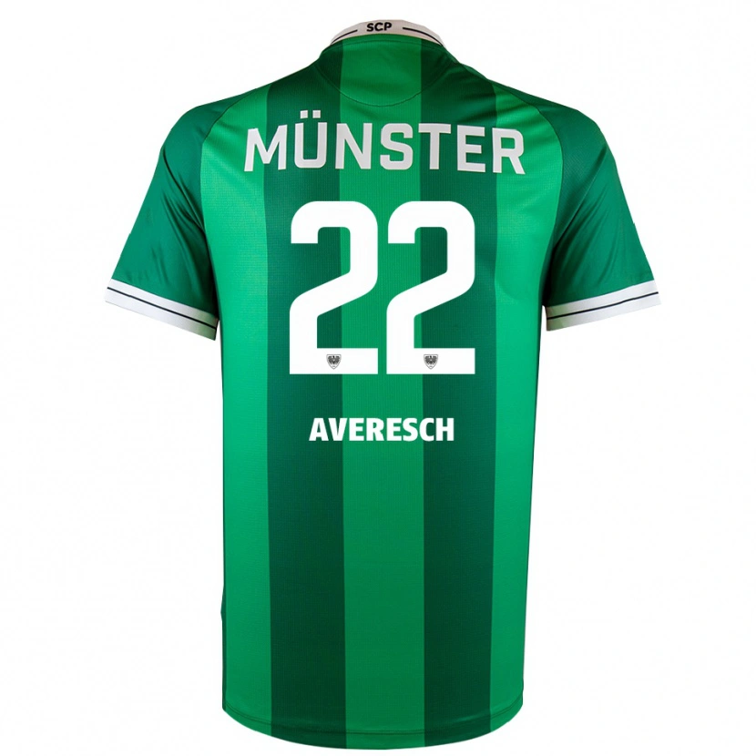 Danxen Herren Noah Averesch #22 Grün Weiß Heimtrikot Trikot 2025/26 T-Shirt