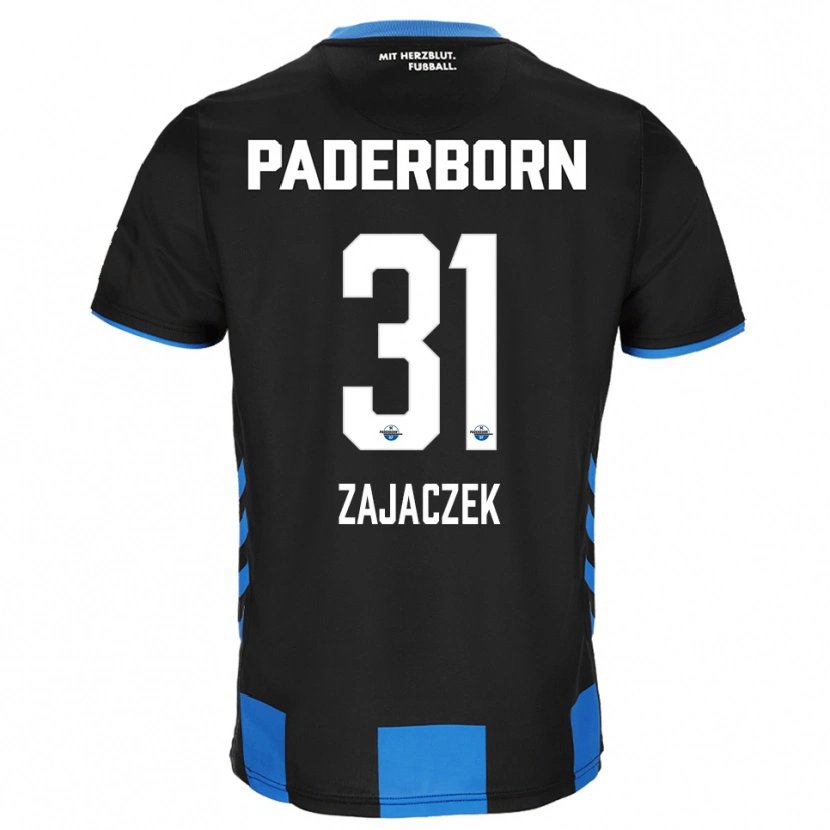 Danxen Herren Arne Zajaczek #31 Schwarz Blau Heimtrikot Trikot 2025/26 T-Shirt