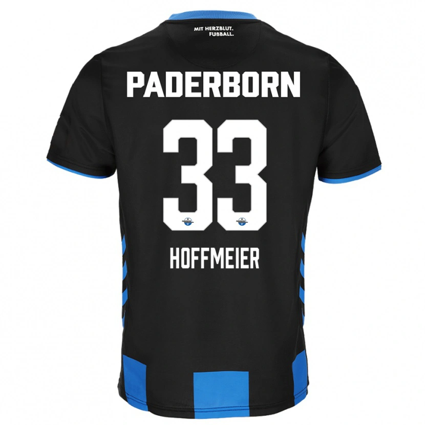 Danxen Herren Marcel Hoffmeier #33 Schwarz Blau Heimtrikot Trikot 2025/26 T-Shirt