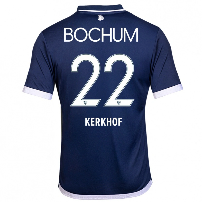 Danxen Herren Nina Kerkhof #22 Marineblau Weiß Heimtrikot Trikot 2025/26 T-Shirt