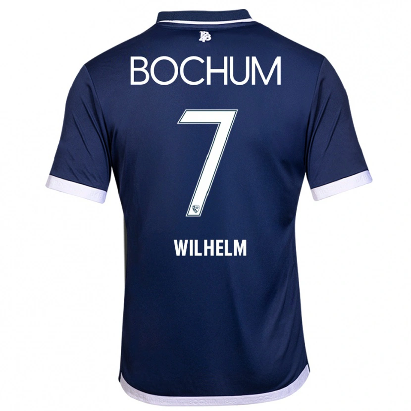 Danxen Herren Mara Wilhelm #7 Marineblau Weiß Heimtrikot Trikot 2025/26 T-Shirt