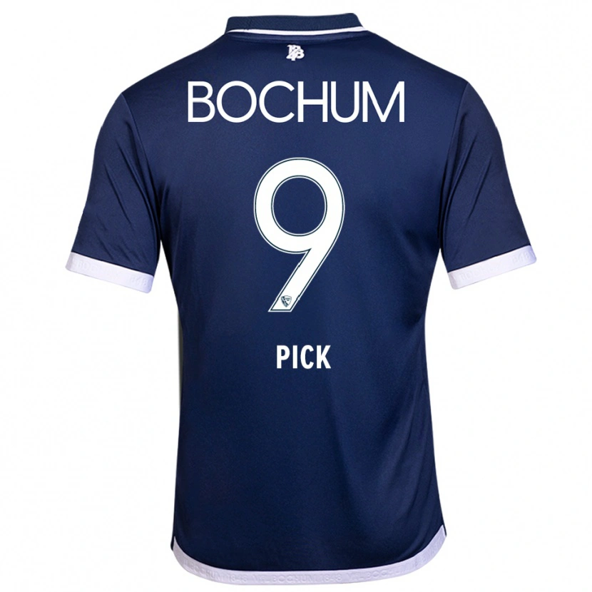 Danxen Herren Luis Pick #9 Marineblau Weiß Heimtrikot Trikot 2025/26 T-Shirt