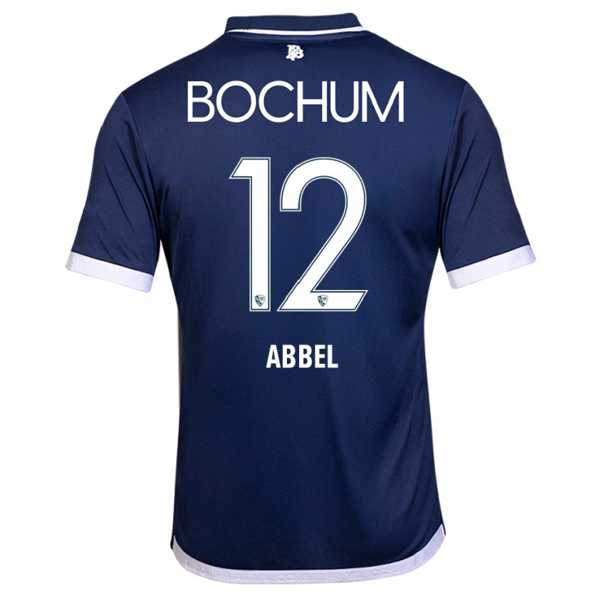 Danxen Herren Erik Abbel #12 Marineblau Weiß Heimtrikot Trikot 2025/26 T-Shirt