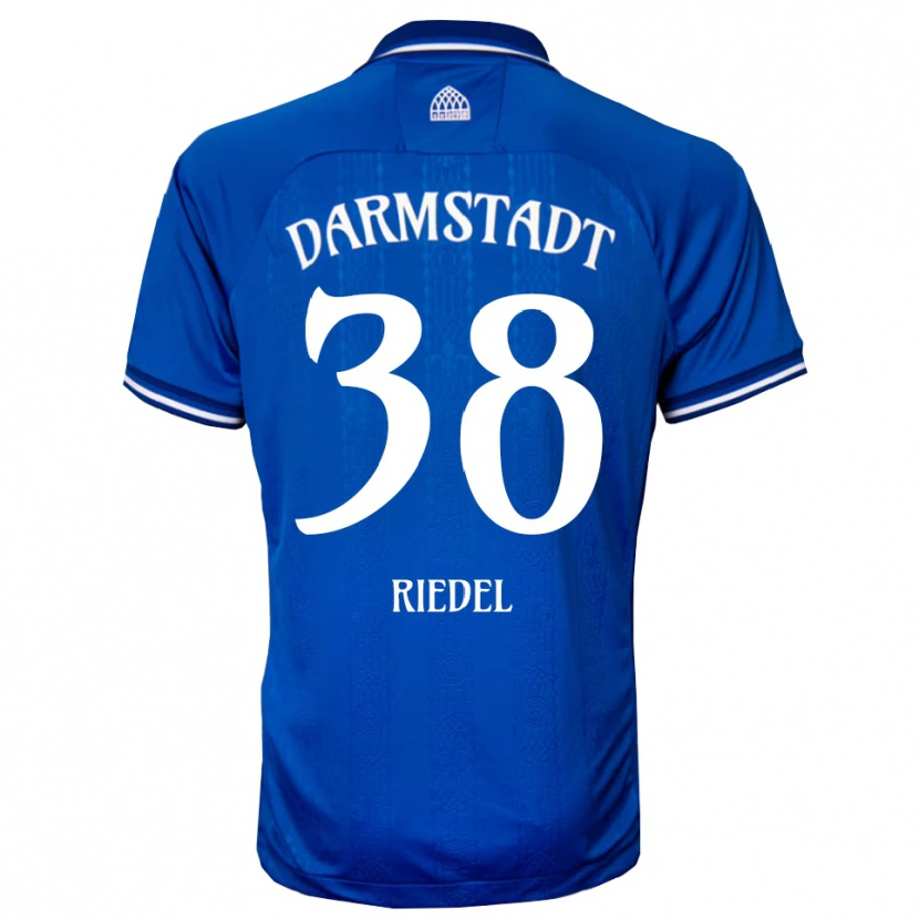 Danxen Herren Clemens Riedel #38 Blau Weiß Heimtrikot Trikot 2025/26 T-Shirt