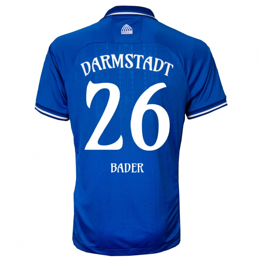 Danxen Herren Matthias Bader #26 Blau Weiß Heimtrikot Trikot 2025/26 T-Shirt