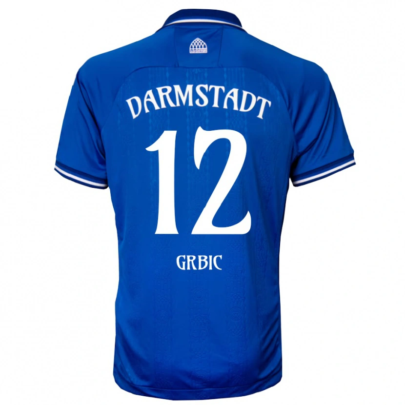 Danxen Herren Viktor Grbic #12 Blau Weiß Heimtrikot Trikot 2025/26 T-Shirt