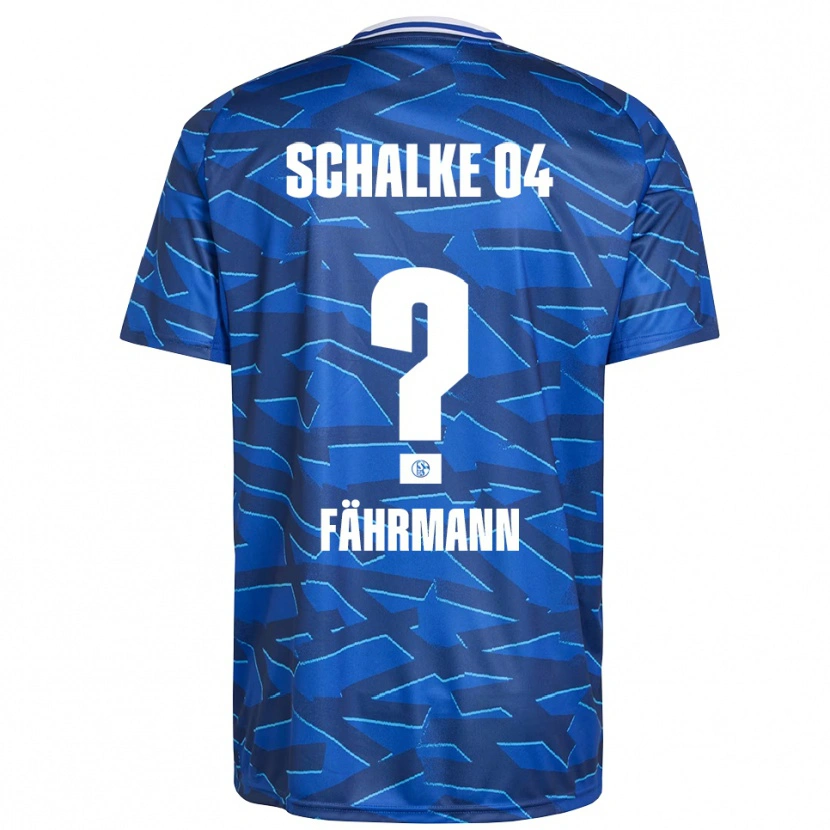 Danxen Herren Ralf Fährmann #0 Königsblau Weiß Heimtrikot Trikot 2025/26 T-Shirt
