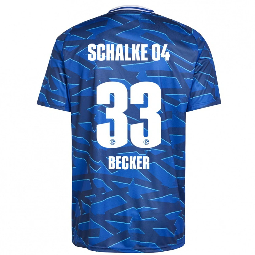 Danxen Herren Vitalie Becker #33 Königsblau Weiß Heimtrikot Trikot 2025/26 T-Shirt