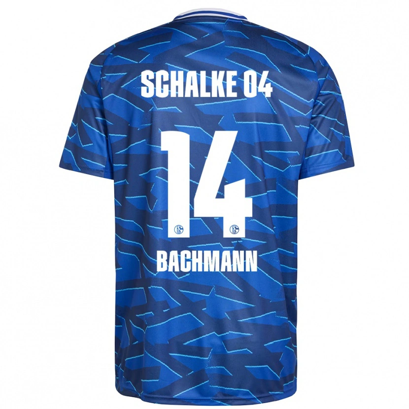 Danxen Herren Janik Bachmann #14 Königsblau Weiß Heimtrikot Trikot 2025/26 T-Shirt