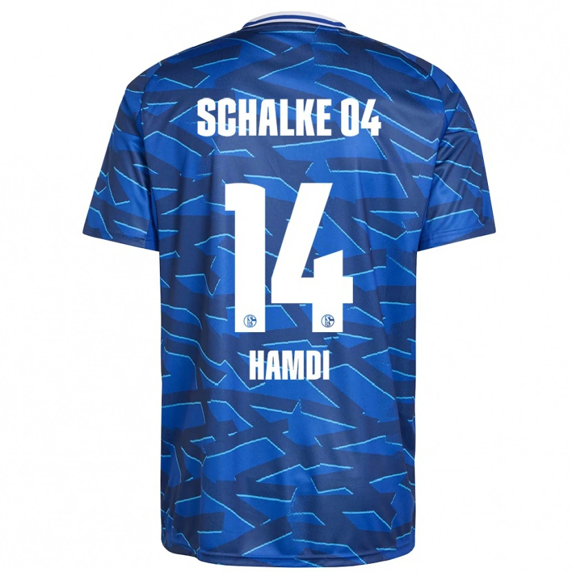 Danxen Herren Hana Hamdi #14 Königsblau Weiß Heimtrikot Trikot 2025/26 T-Shirt