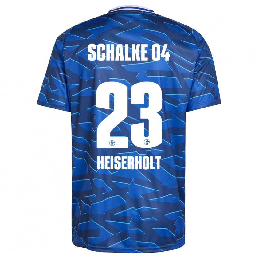 Danxen Herren Finn Heiserholt #23 Königsblau Weiß Heimtrikot Trikot 2025/26 T-Shirt