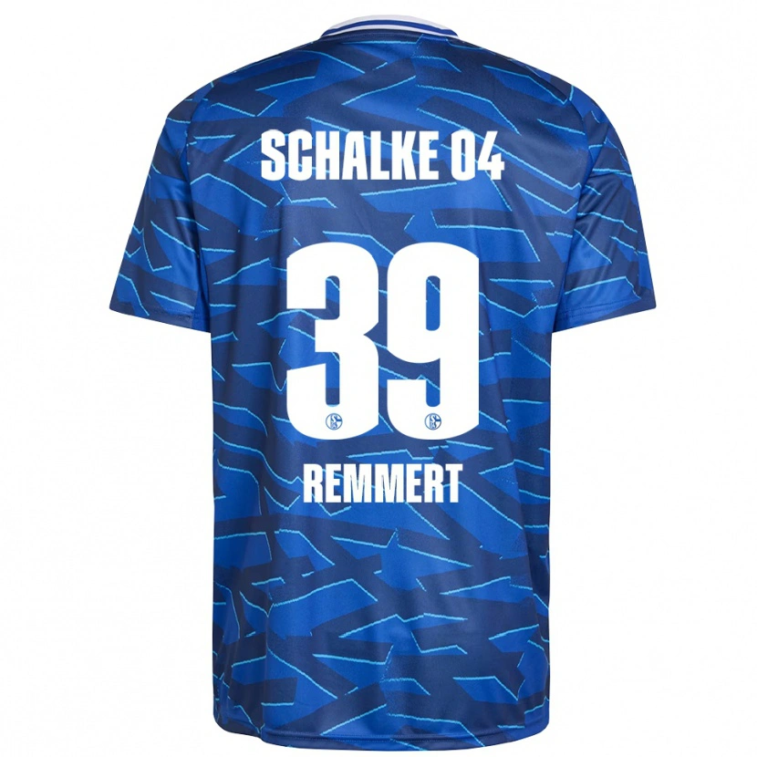 Danxen Herren Peter Remmert #39 Königsblau Weiß Heimtrikot Trikot 2025/26 T-Shirt