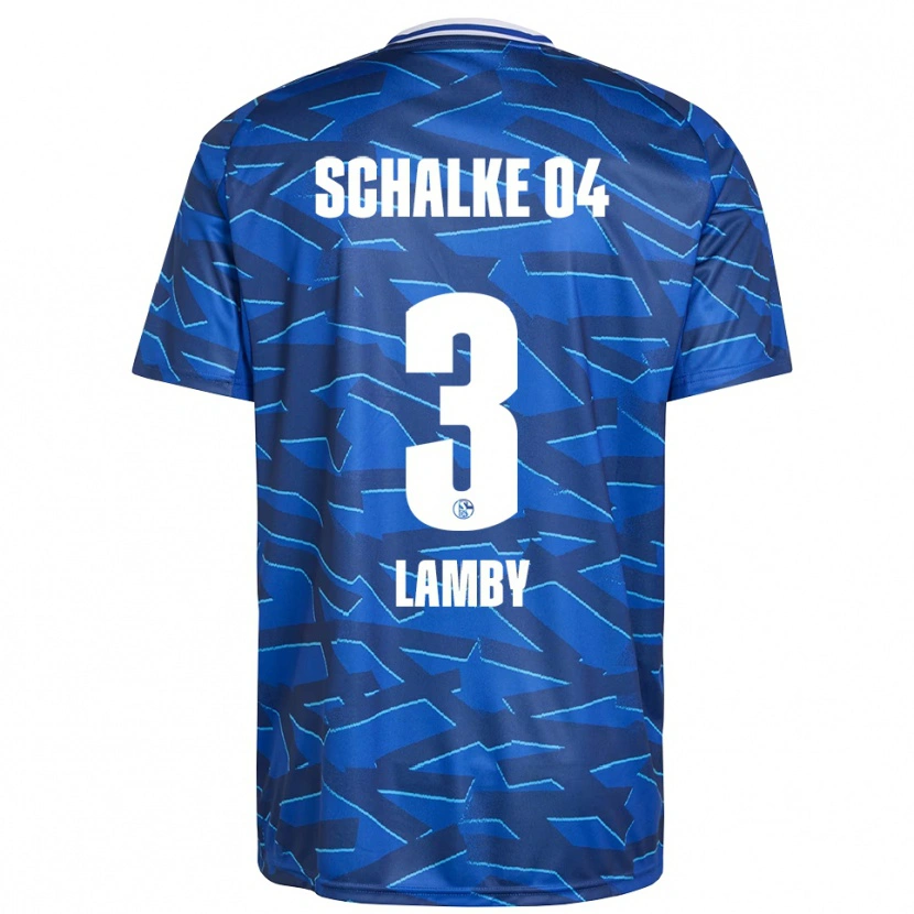 Danxen Herren Max Lamby #3 Königsblau Weiß Heimtrikot Trikot 2025/26 T-Shirt