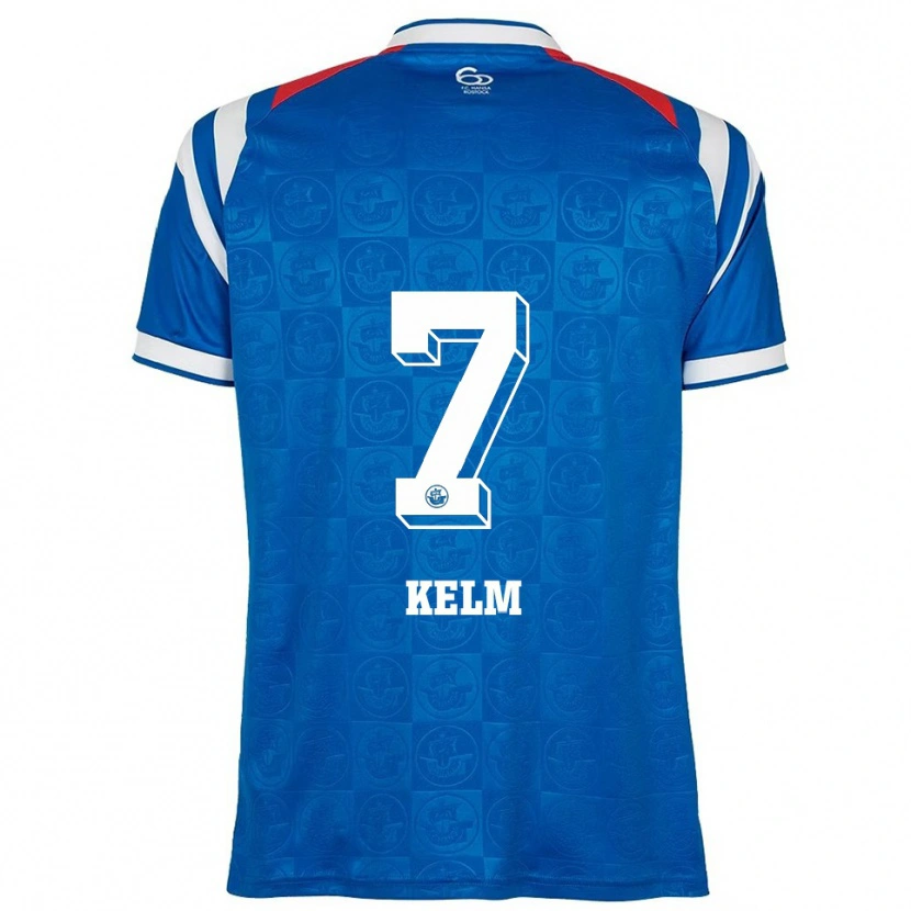 Danxen Herren Mattes Kelm #7 Blau Weiß Rot Heimtrikot Trikot 2025/26 T-Shirt