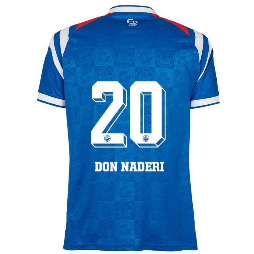 Danxen Herren Ryan Naderi #20 Blau Weiß Rot Heimtrikot Trikot 2025/26 T-Shirt