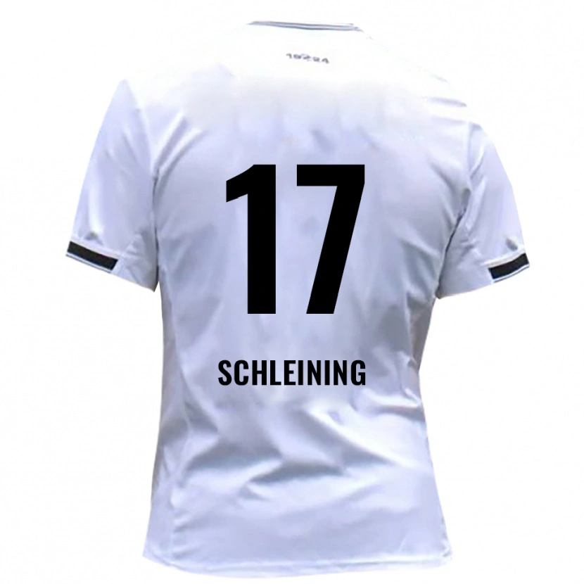 Danxen Herren Marvin Schleining #17 Weiß Rot Heimtrikot Trikot 2025/26 T-Shirt