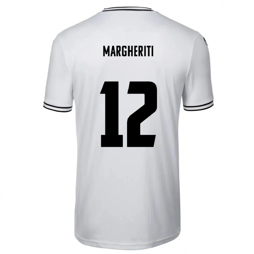 Danxen Herren Danilo Margheriti #12 Weiß Schwarz Heimtrikot Trikot 2025/26 T-Shirt