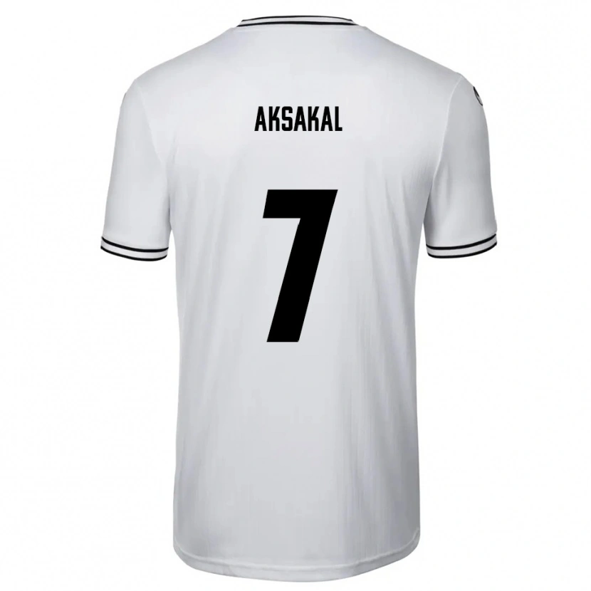 Danxen Herren Ensar Aksakal #7 Weiß Schwarz Heimtrikot Trikot 2025/26 T-Shirt