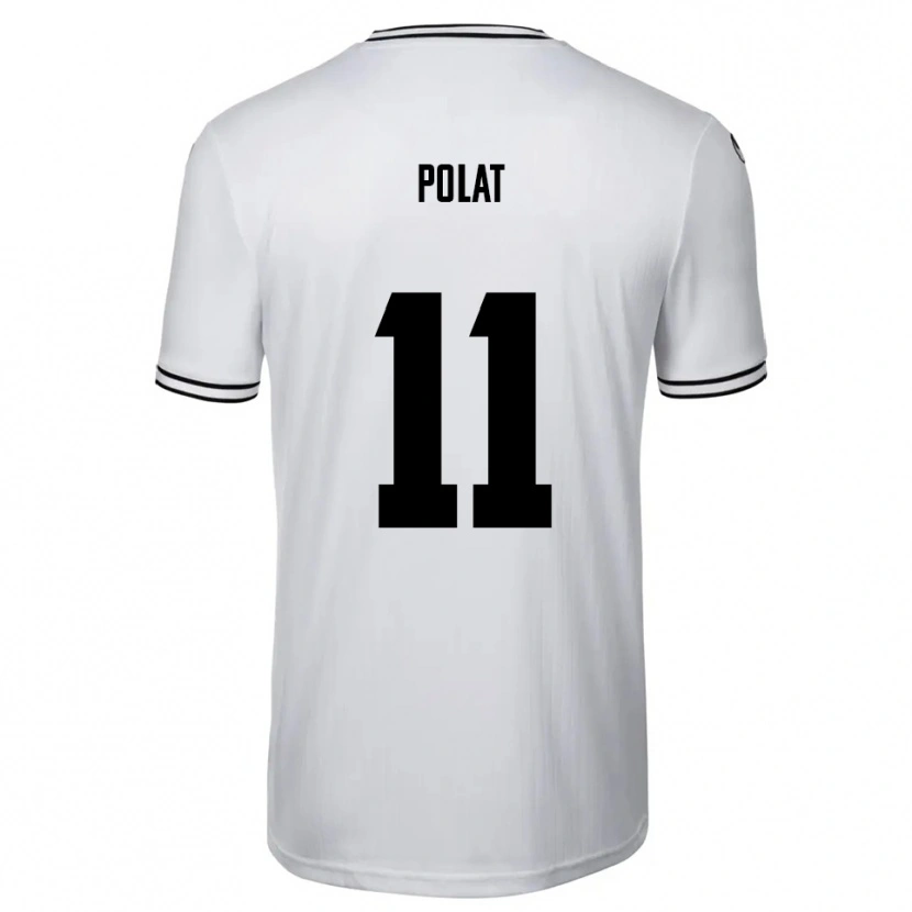 Danxen Herren Yalcin Polat #11 Weiß Schwarz Heimtrikot Trikot 2025/26 T-Shirt