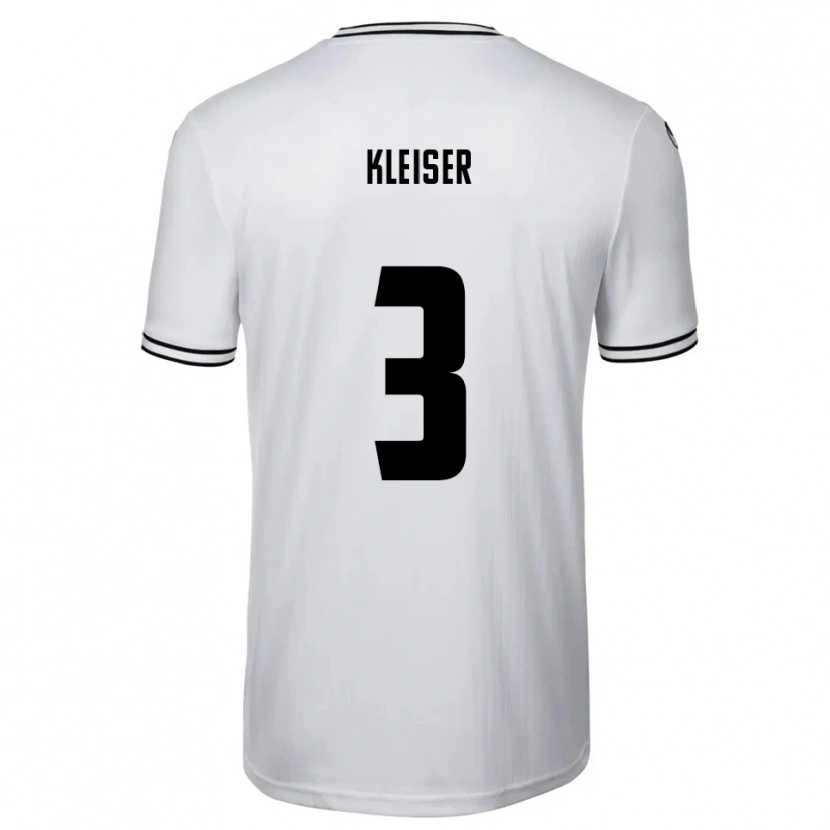 Danxen Herren Noah Kleiser #3 Weiß Schwarz Heimtrikot Trikot 2025/26 T-Shirt